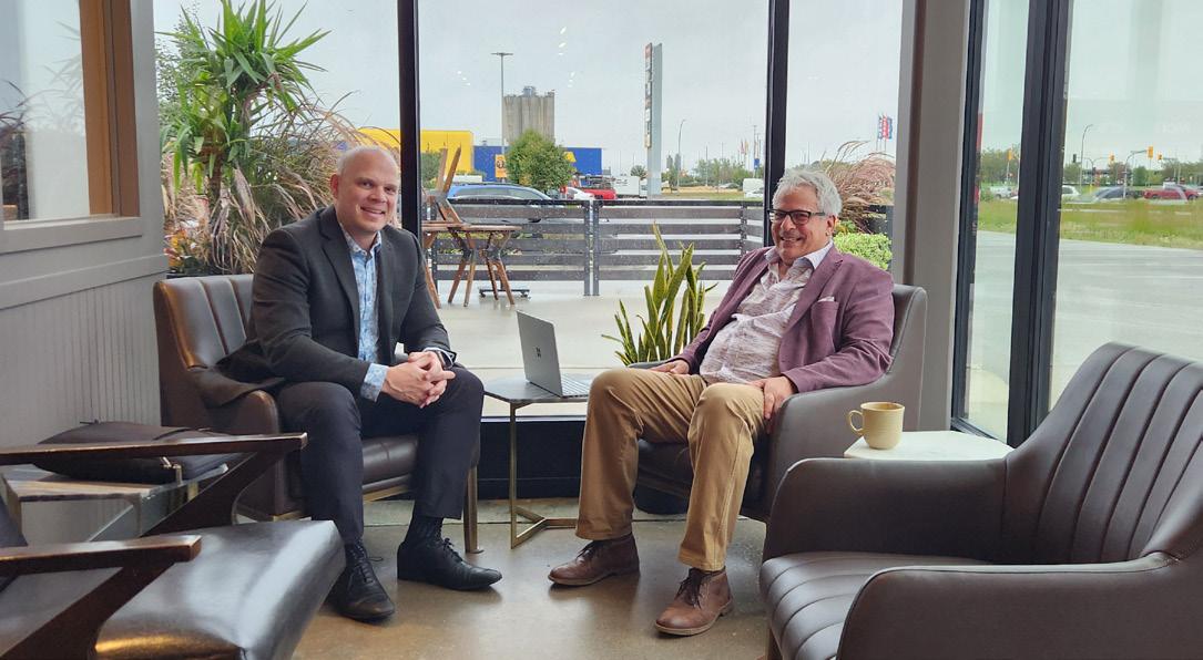 CatchFire Group partners Derek Penner (left) and Gary Brownstone (right).